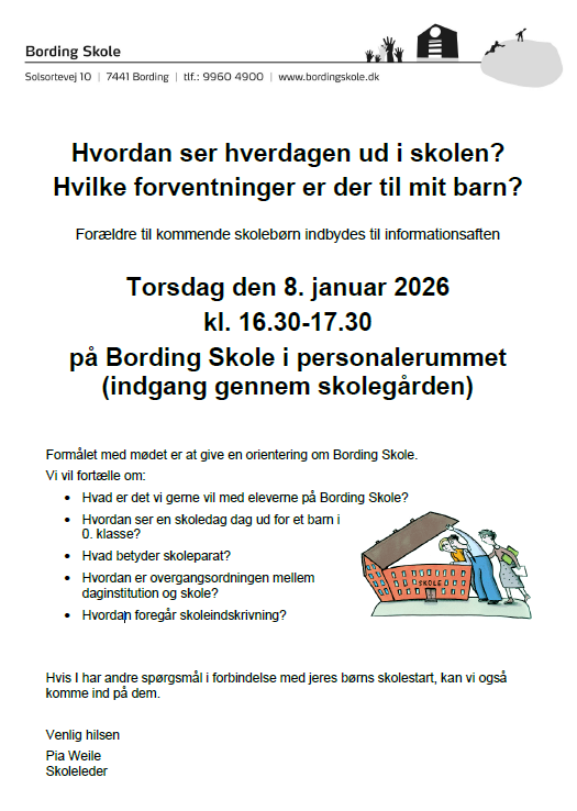 informationsmøde den 8. januar 2026